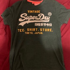 Men’s Super dry green T-shirt